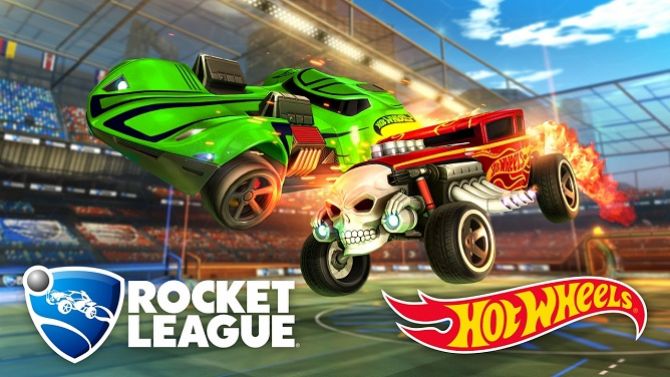 Rocket League se matérialise avec Hot Wheels