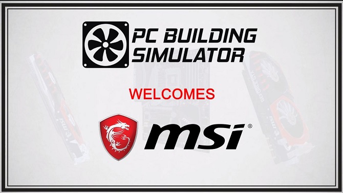 MSI arrive dans PC Building Simulator