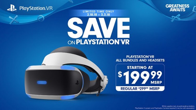 Le casque Playstation VR sous la barre des 200€ aux USA, et chez nous ?