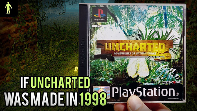 Si Uncharted avait été développé sur PlayStation il aurait ressemblé à ça, la vidéo