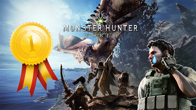 Monster Hunter World bat des records chez Capcom : Le chiffre qui écrase Resident Evil 5