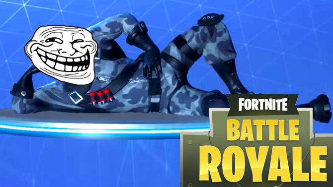 L'image du jour : Le troll de l'année dans Fortnite