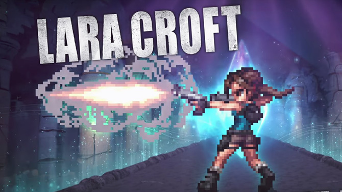 Lara Croft dans un Final Fantasy ? Un crossover pour la sortie du film