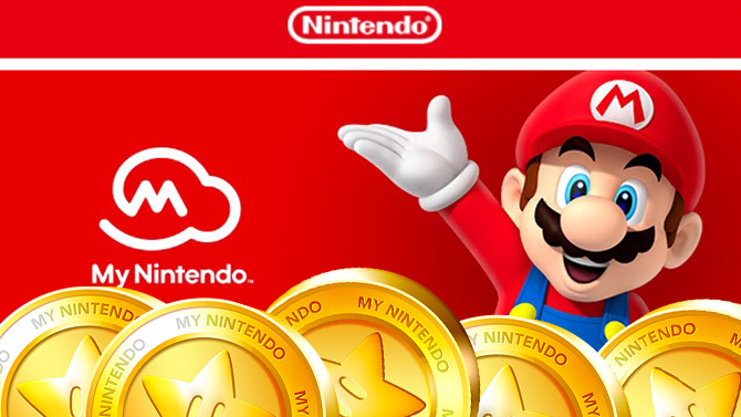 My Nintendo : Vos points Or utilisables pour obtenir des réductions dès aujourd'hui