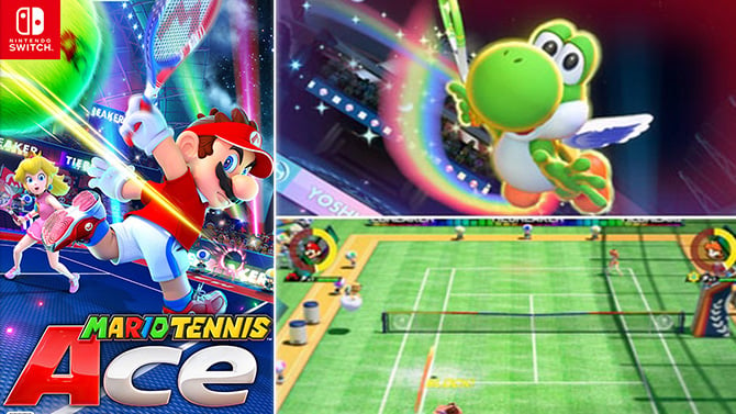 Mario Tennis Aces : Une jaquette, une date de sortie, et des images en pagaille