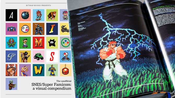 Découvrez le recueil visuel de la SNES chez Bitmap Books