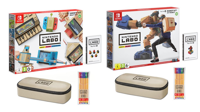 Nintendo Labo : Des bonus de pré-commande listés en Angleterre