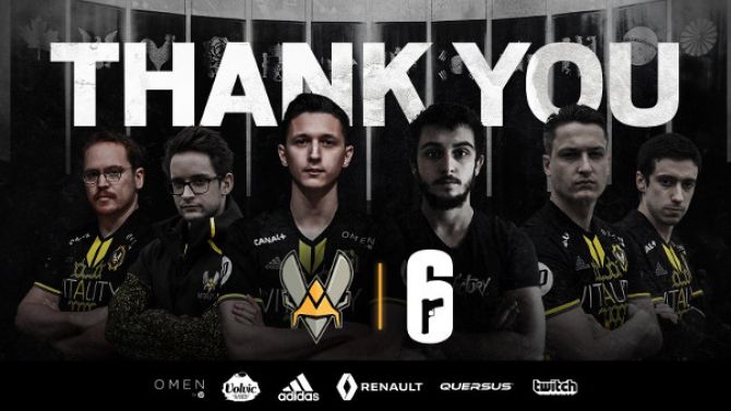 Rainbow Six Siege: Le gros coup de Vitality, qui recrute l'équipe Supremacy