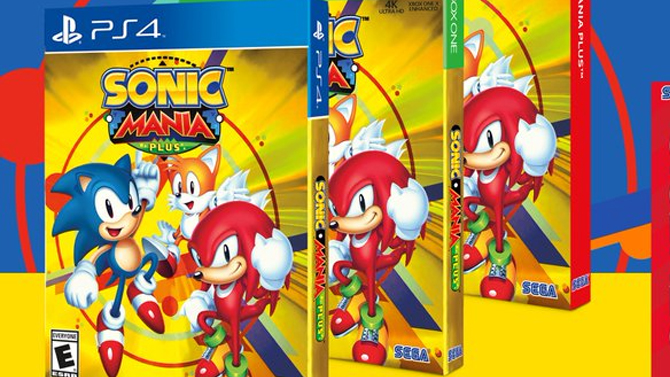 Sonic Mania Plus annoncé, enfin une version boîte sur Switch, PS4 et Xbox One, les infos