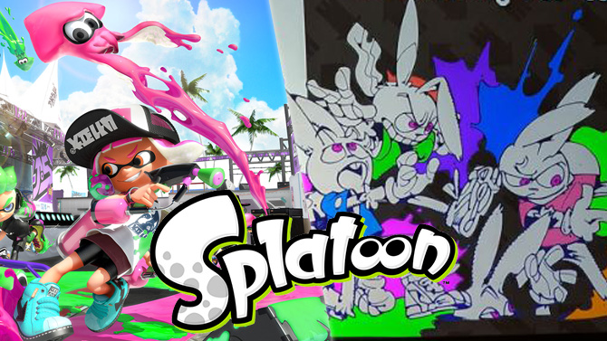 Splatoon : A l'origine, les Inklings étaient... des lapins ! Images inédites à l'appui