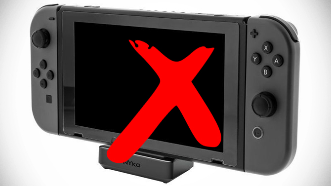 L'utilisation de docks tiers brique des Switch, Nintendo répond