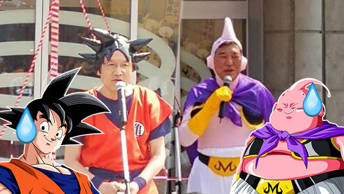 Au Japon, des politiciens se déguisent en personnages de Dragon Ball