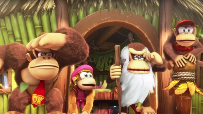 Donkey Kong Country Tropical Freeze : Un peu de gameplay sur Switch
