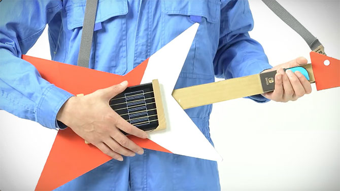 Nintendo Labo : Comment créer sa propre guitare grâce à l'Atelier Toy-Con
