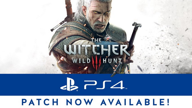 The Witcher 3 : Un patch est arrivé pour PS4 et PS4 Pro, voici ce qu'il apporte