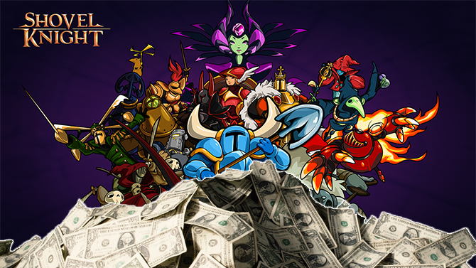 Shovel Knight franchit un gros cap de ventes et remercie la Switch