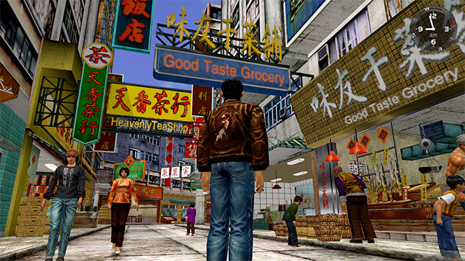 Shenmue 1 et 2 : Infos sur le développeur du portage et screenshots