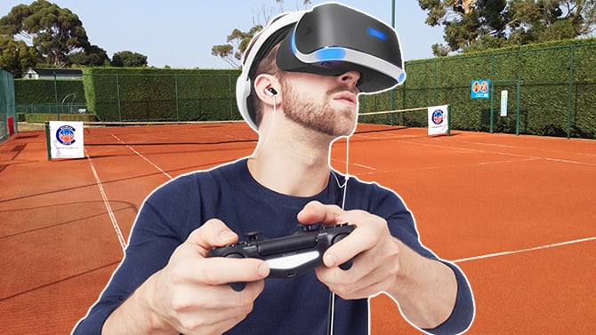 Dream Match Tennis VR : Un nouveau jeu de tennis pour PS VR se dévoile