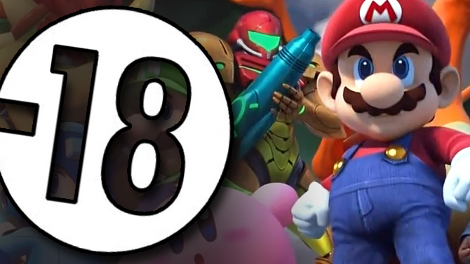 L'image du jour : Un Smash Bros interdit aux moins de 18 ans