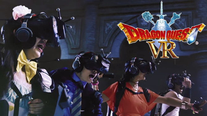 Dragon Quest VR : Un nouveau trailer avec du gameplay et des slimes