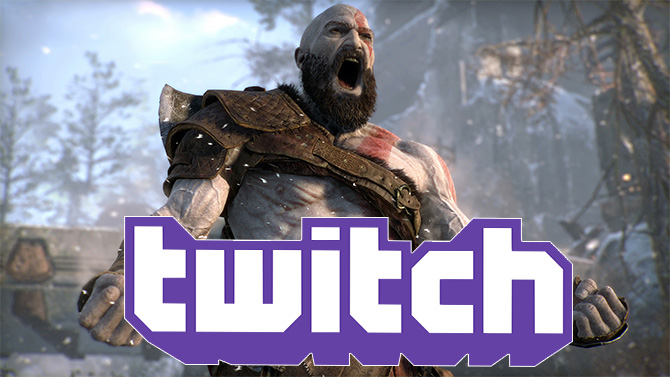 God of War : Kratos écrase violemment la concurrence sur Twitch