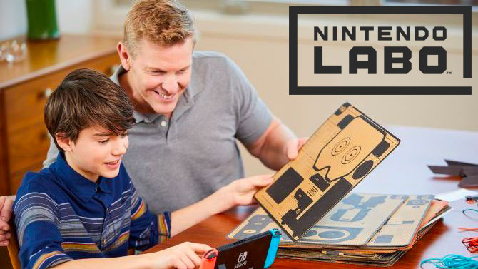 Nintendo Labo : Des pièces de rechange en vente