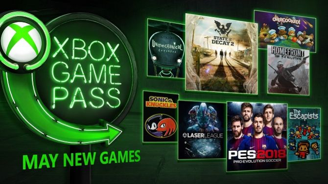 Xbox Game Pass : Voici les jeux qui débarquent en mai 2018