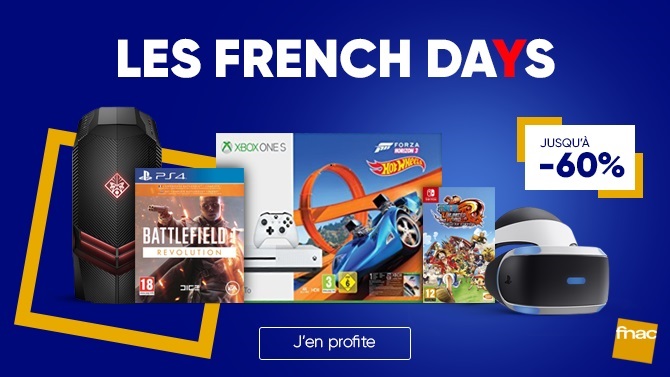 Les French Days débarquent à la Fnac !