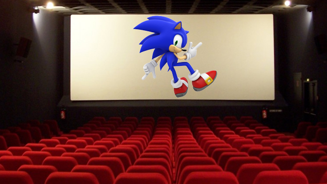 Un logo et une image du héros pour le film live-action Sonic the Hedgehog