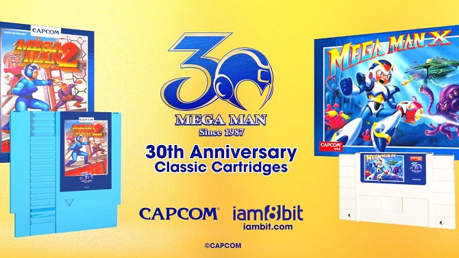 Mega Man : Des cartouches collectors pour fêter les 30 ans, les infos