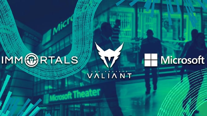 eSport : Microsoft noue un partenariat avec Immortals et Los Angeles Valiant