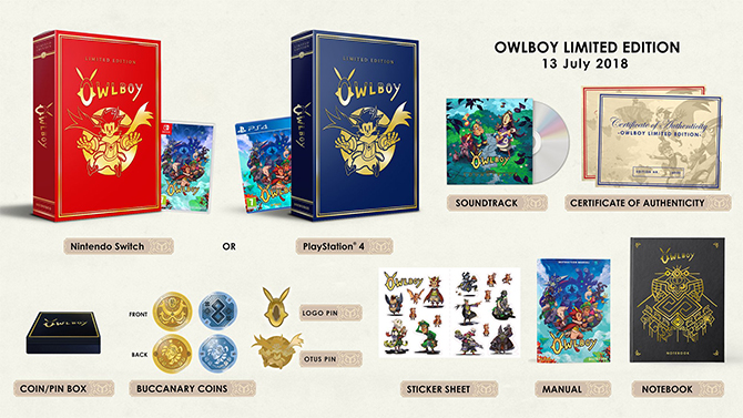 Owlboy lève le voile sur sa version Collector : Découvrez son contenu et sa date de sortie