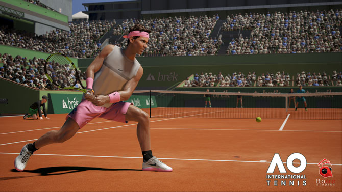 AO Tennis montre plus de gameplay en vidéo