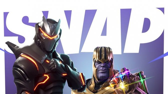 Fortnite fait un mashup avec Thanos de Marvel ! Mais pas de Skin dans le Battle Royale