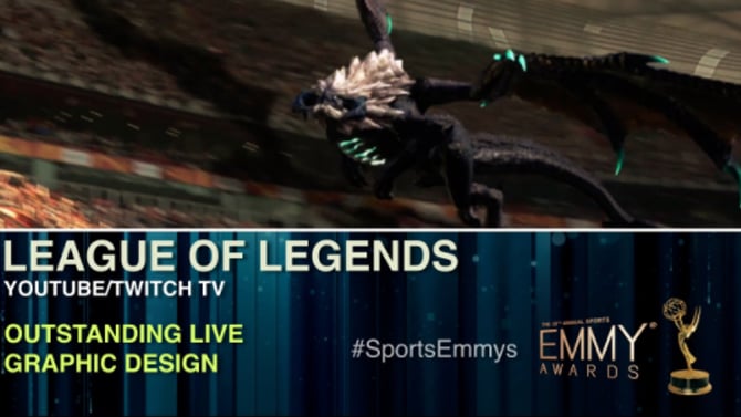 League of Legends : Le jeu gagne un Emmy sportif pour meilleure création graphique en direct