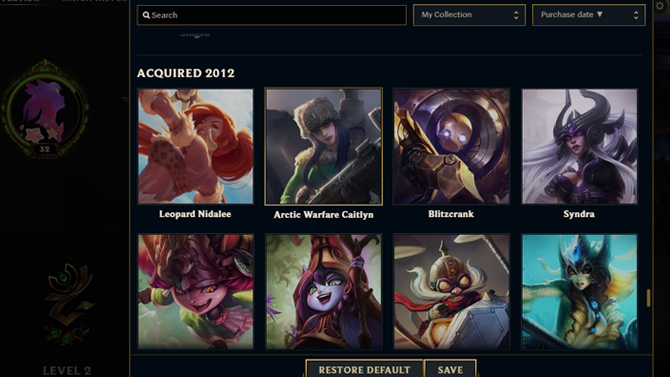 League of Legends : Les images de fond de profil sont customisables