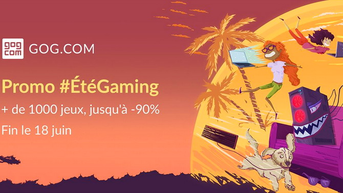 GOG lance ses promos #ÉtéGaming, plus de 1000 offres jusqu'à -90%
