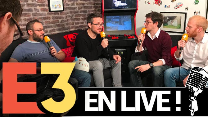 Suivez l'enregistrement du Podcast 462 (Pré- E3) MAINTENANT !