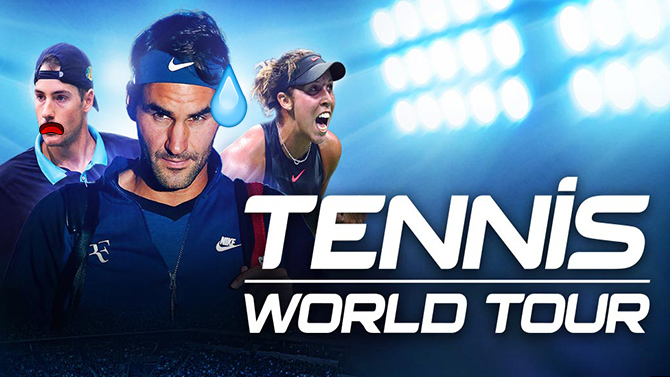 Tennis World Tour : Le jeu n'était terminé qu'à 20% quelques semaines avant sa sortie