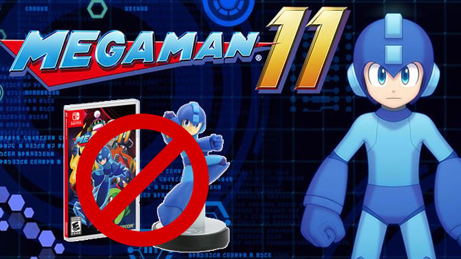 Mega Man 11 : Pas d'amiibo ni de version boîte pour l'Europe