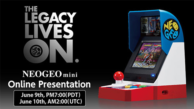 La Neo Geo Mini nous donne rendez-vous dans quelques jours