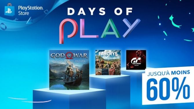 Days of Play : + de 150 titres avec de GROSSES réductions sur le PlayStation Store