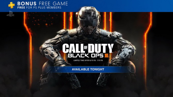 E3 2018 : Call of Duty Black Ops III gratuit sur le PlayStation Plus