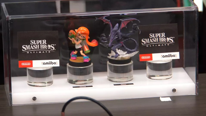 E3 2018 : Les amiibo de Ridley et Inkling révélés, celui de Daisy en préparation