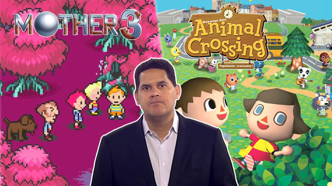 Reggie Fils-Aimé est à l'écoute pour porter Mother 3 et Animal Crossing sur Switch
