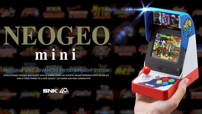 La Neo Geo Mini dévoile enfin sa date de sortie et son prix
