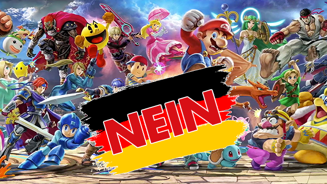 Super Smash Bros. Ultimate : La jaquette allemande fait disparaître un personnage