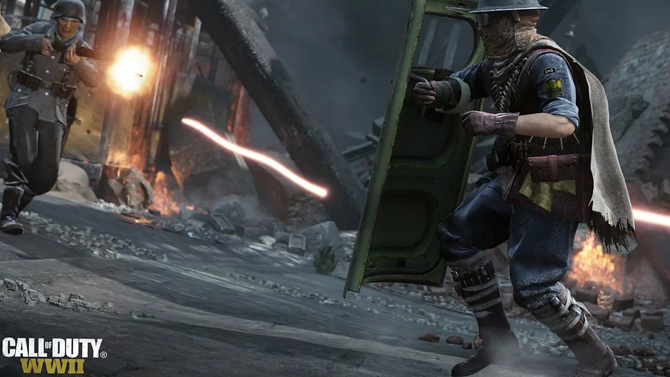 Call of Duty WWII : Le traditionnel bouclier anti-émeute fait son entrée dans le jeu