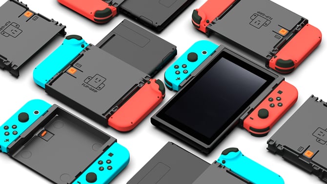 Nintendo Switch : Le Grip Flip lance son Kickstarter pour jouer à la verticale