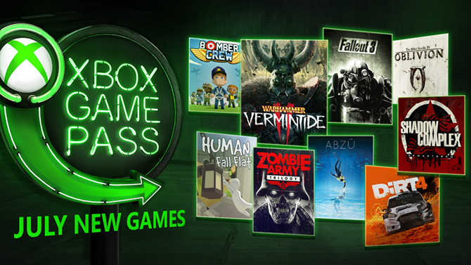 Xbox Game Pass : Découvrez les neuf jeux du mois de juillet